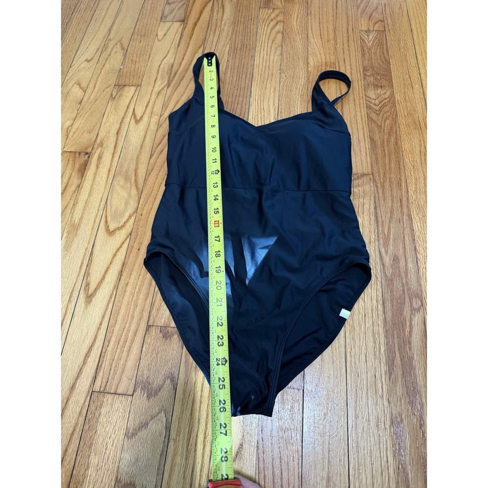 Summersalt Black The Seascape Sweetheart One Piece Bathing Suit Size 8 - Picture 5 of 8